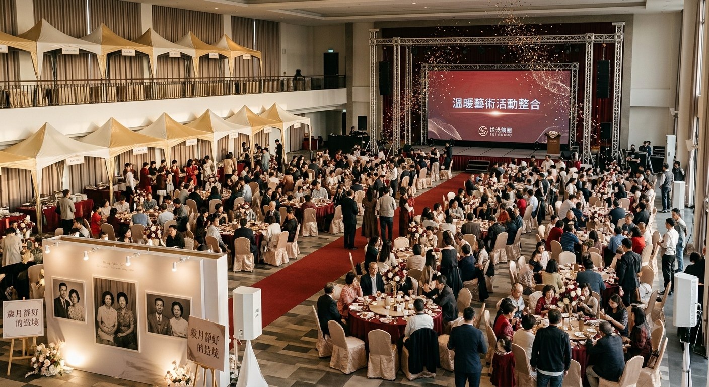 拾光集團活動統籌案例 - event grand banquet