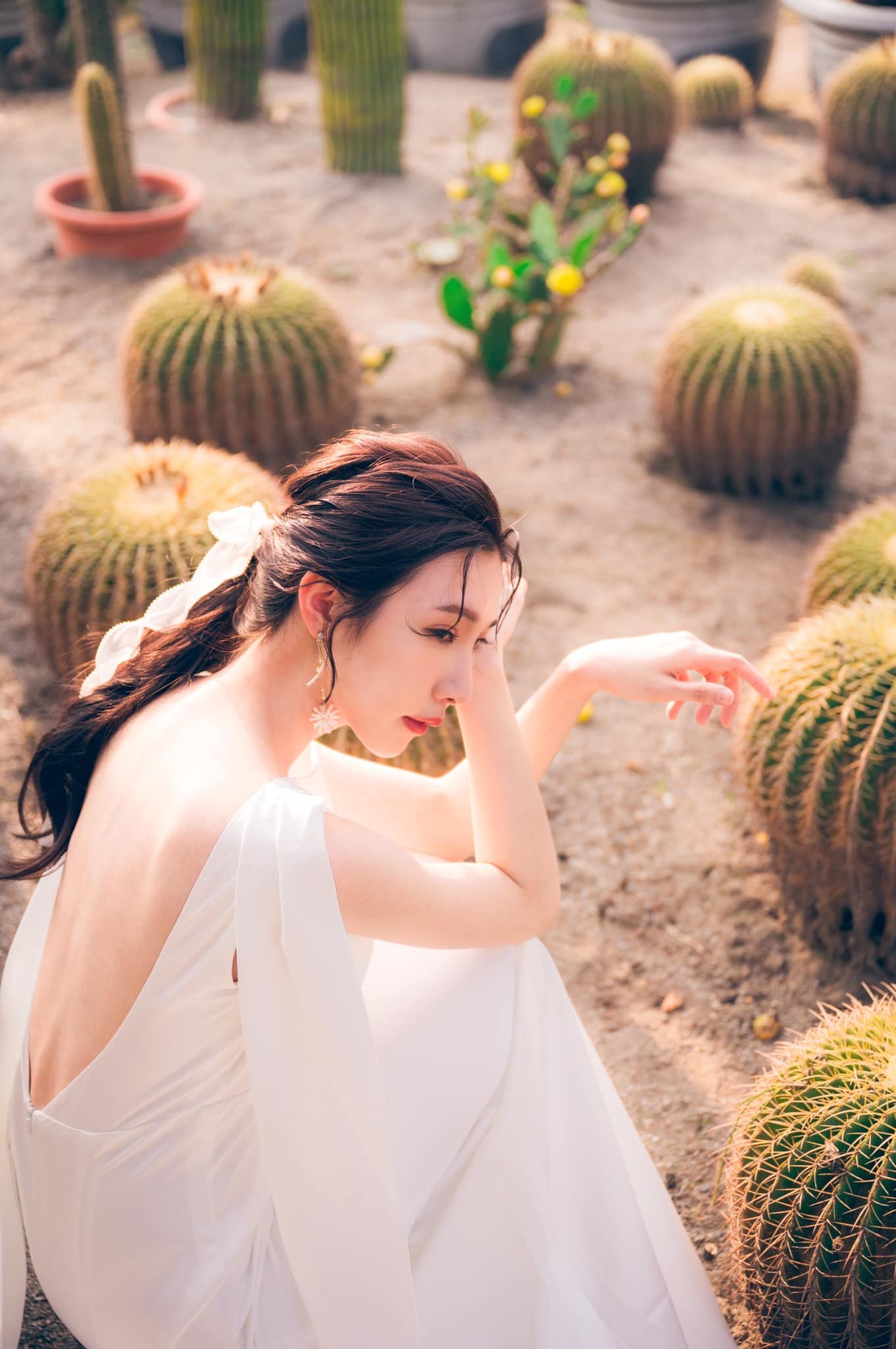 拾光集團婚禮服務案例 - wedding bride cactus