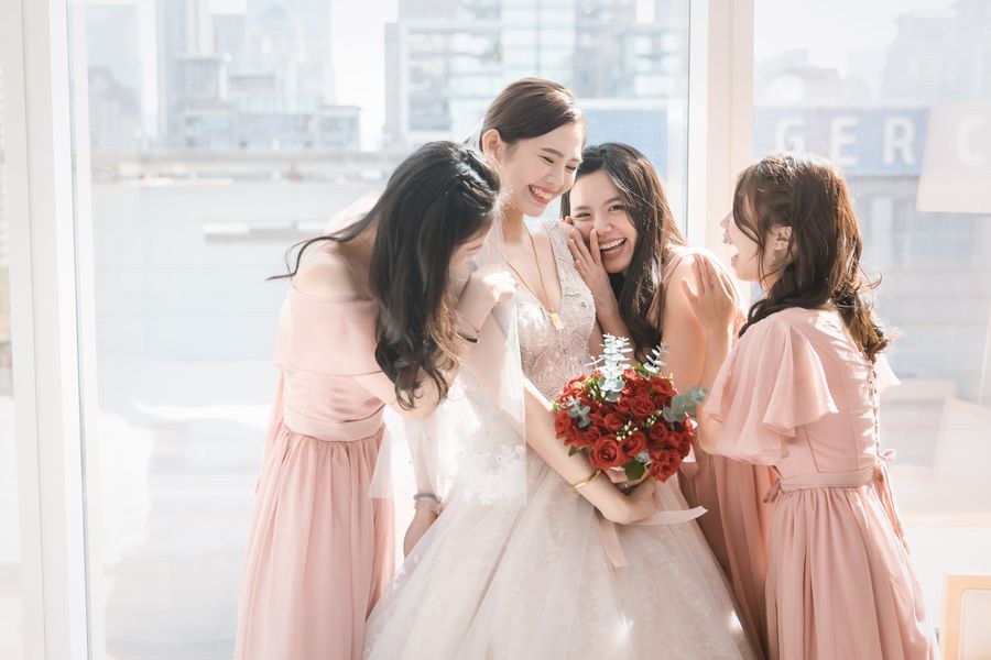 橘紅秋季主題婚禮 × 台中大坑風景區會場完整紀錄