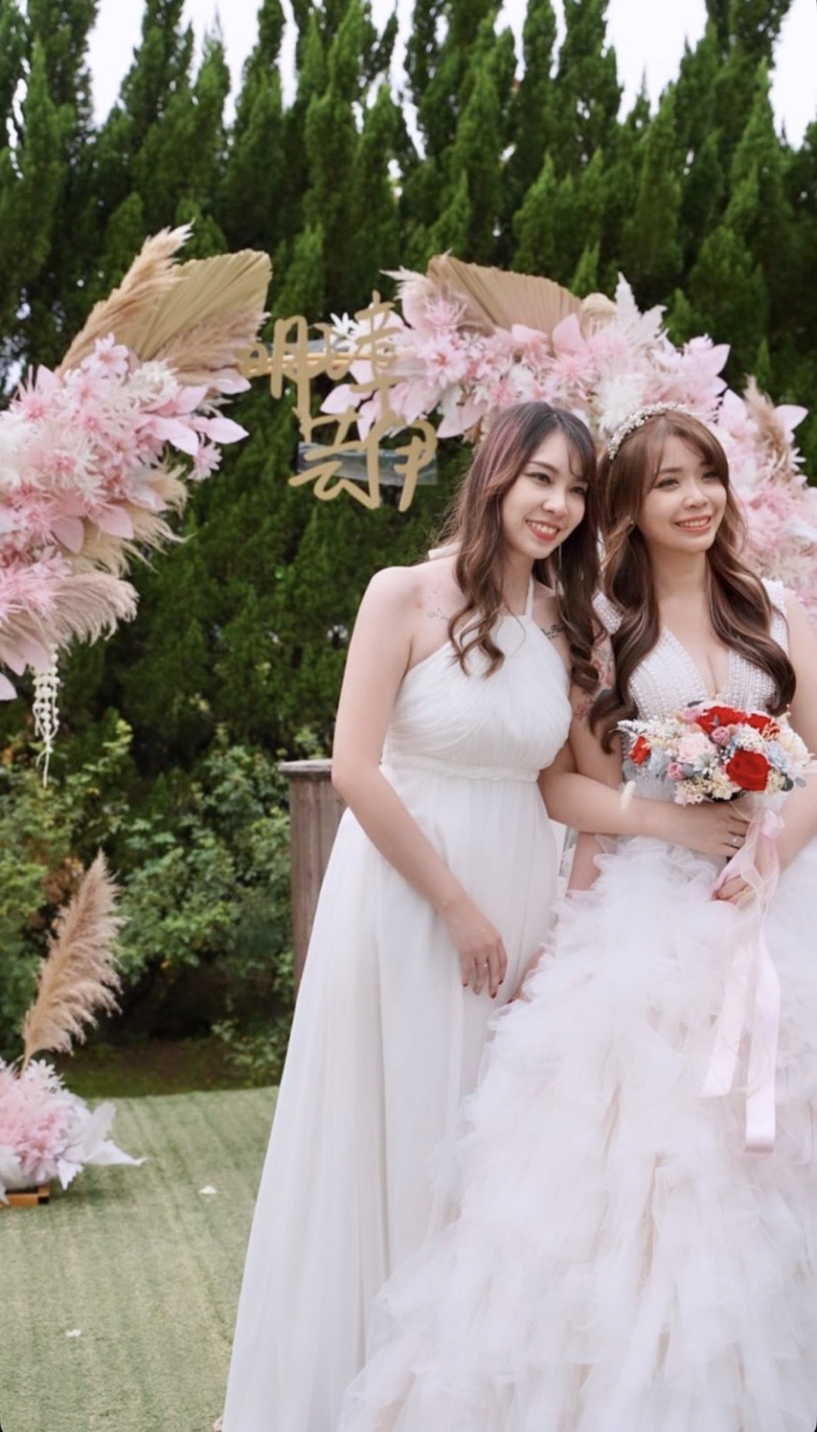 拾光集團婚禮服務案例 - wedding bridesmaids arch2