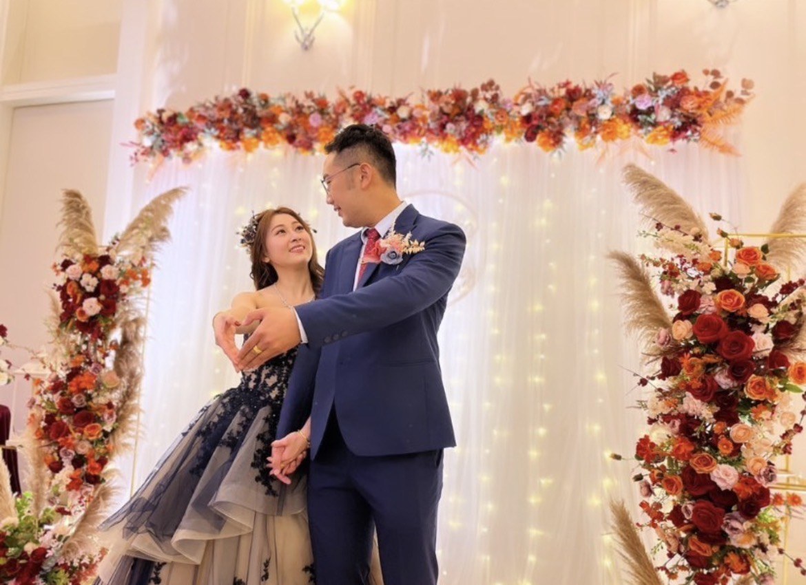 拾光集團婚禮服務案例 - wedding couple arch