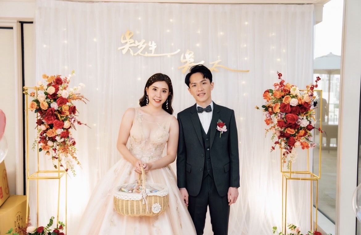 拾光集團婚禮服務案例 - wedding couple floral