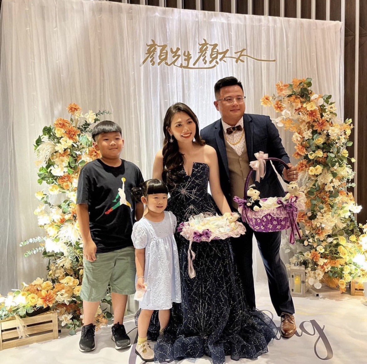 拾光集團婚禮服務案例 - wedding decor orange floral