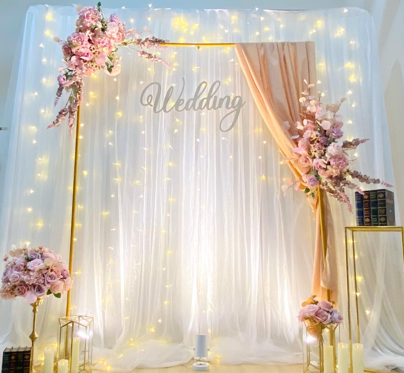 拾光集團婚禮服務案例 - wedding decor purple
