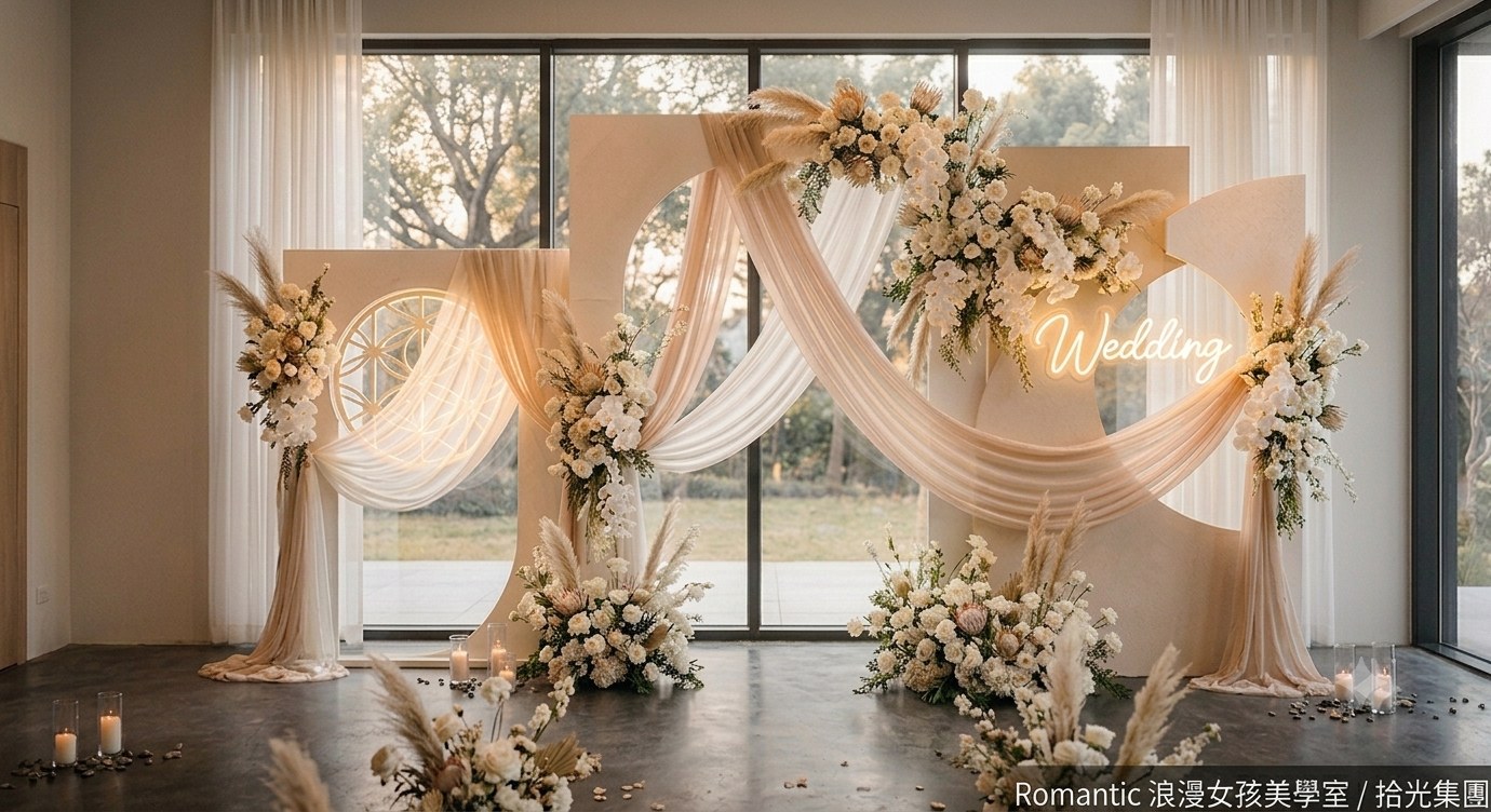 拾光集團婚禮服務案例 - wedding decor romantic