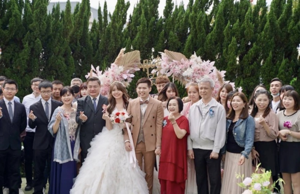 婚禮家族大合照紀錄攝影