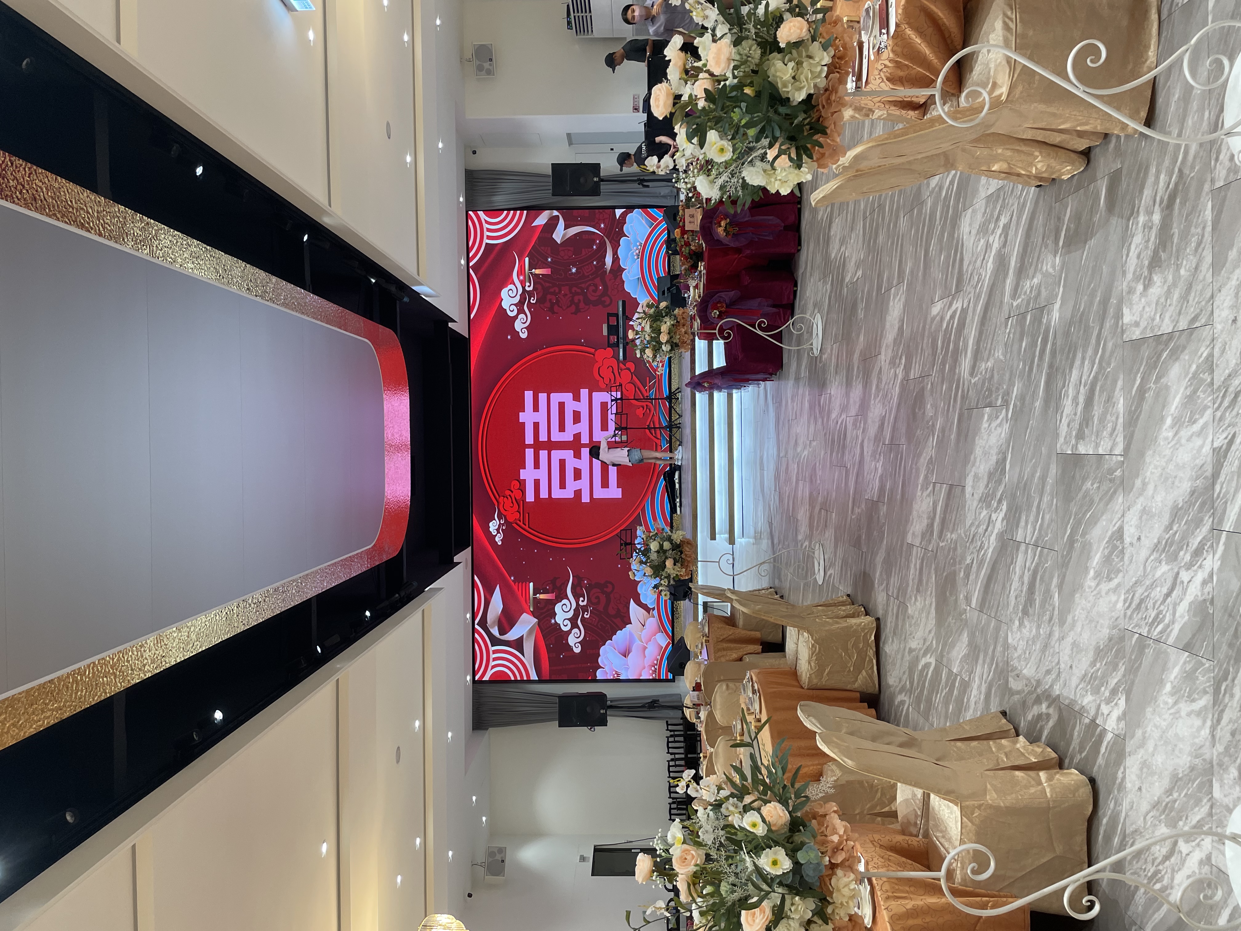 中式婚宴大廳傳統婚禮場景