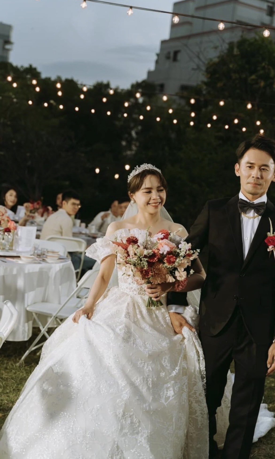 拾光集團婚禮服務案例 - wedding outdoor lights